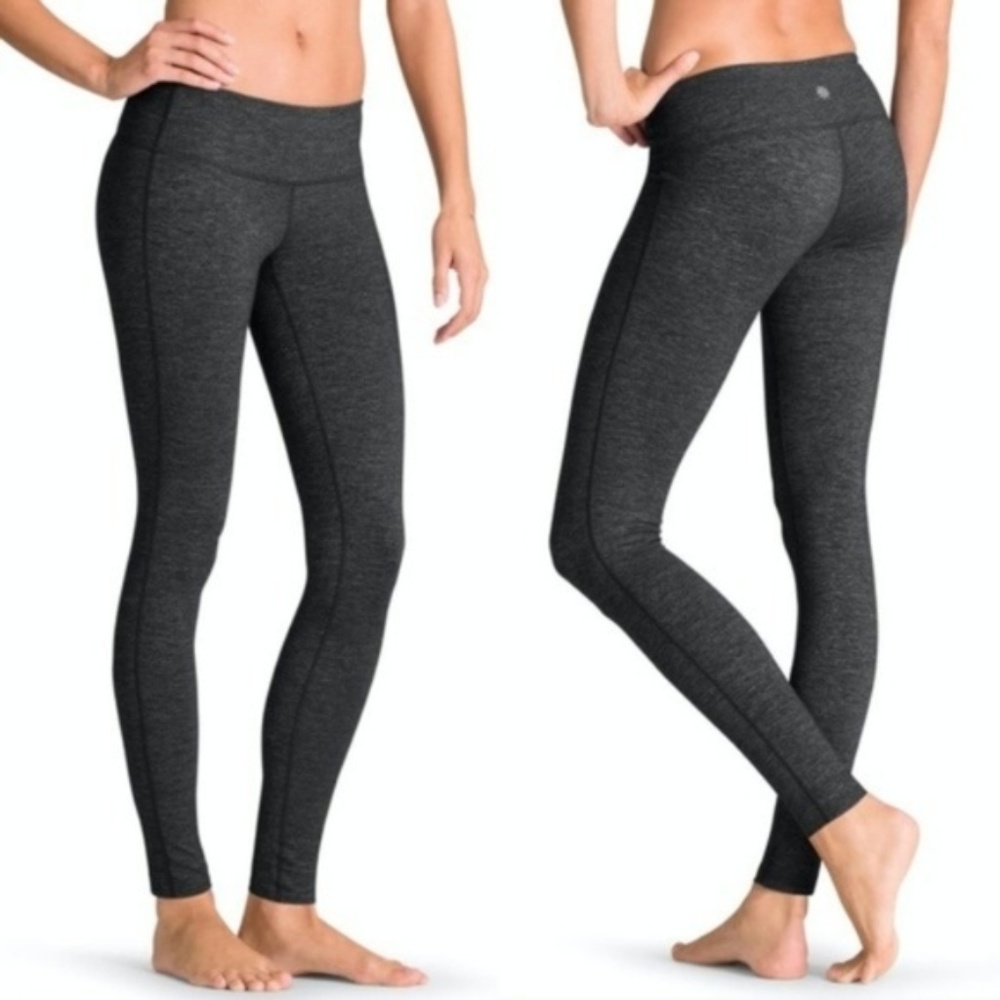 Athleta | Gray Geometric Swirl Chatarunga Tights S
